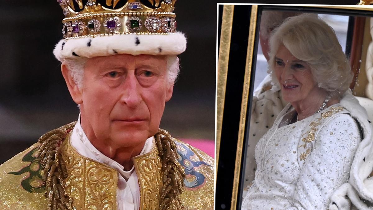 Królowa Camilla na koronacji (fot. GettyImages)