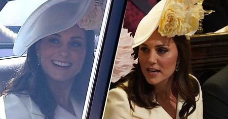 Księżna Kate na ślubie Meghan Markle i księcia Harry'ego chwaliła się nieskazitelną figurą! Naprawdę urodziła MIESIĄC temu?!