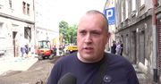Wybuch gazu w Wałbrzychu. Operator koparki uszkodził instalację