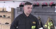 Strażak wracał z nocnego dyżuru w szpitalu. Zauważył dym, uratował sześć osób i psa.