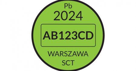 Od 12 września nowy wzór nalepki uprawniającej do wjazdu do strefy czystego transportu