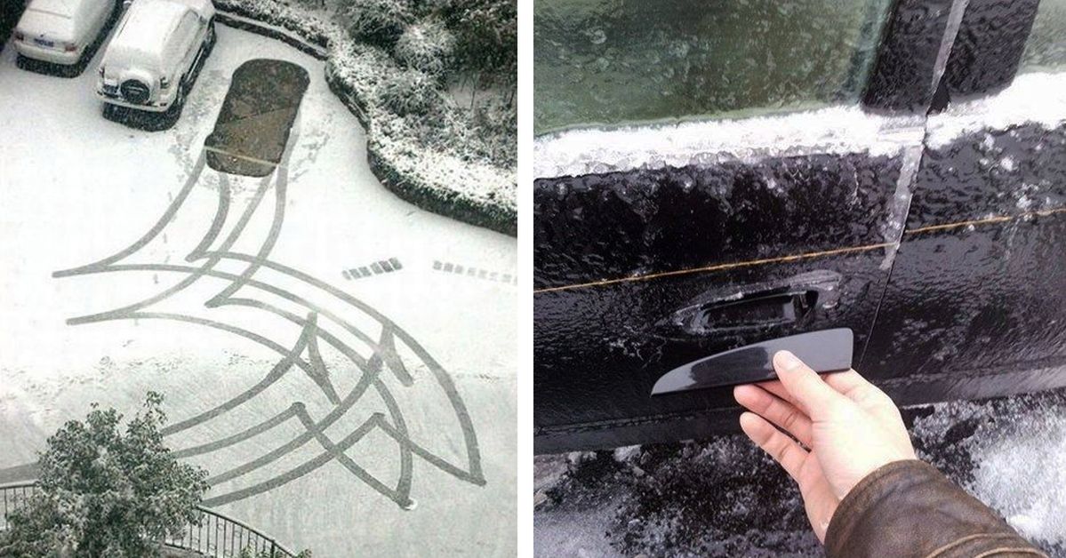 13 Fun Photos Showing the Charms of a Cold Winter With Heavy Snow Fall
