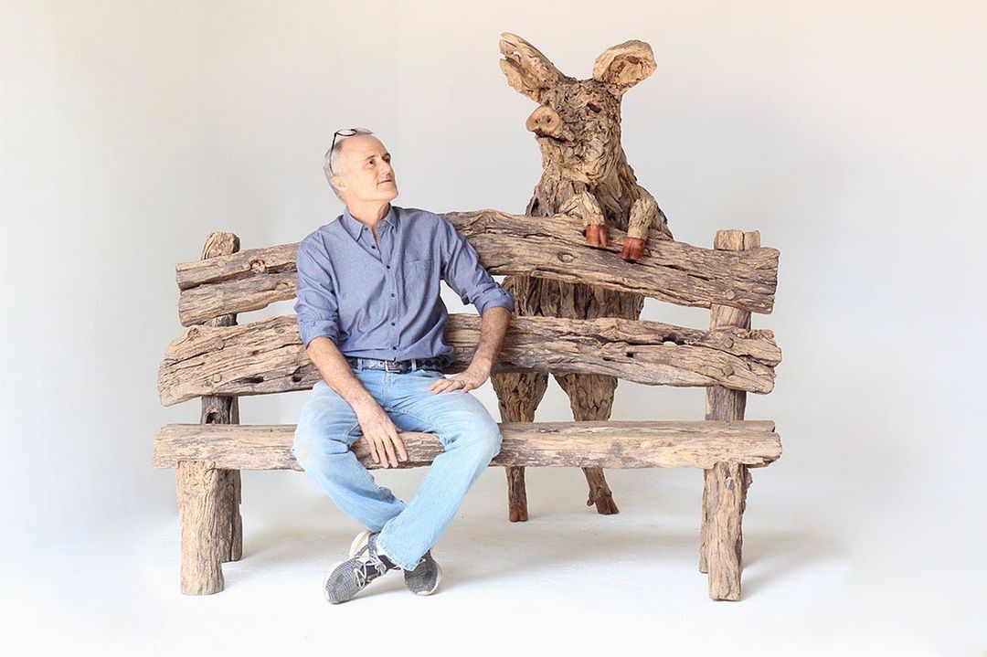 James Doran-Webb driftwood sculptor/facebook