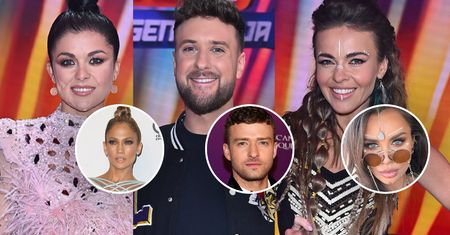 Konferencja "You Can Dance". Gwiazdy na konferencji. Cichopek jak J.Lo, Herbuś jak Siwiec i Sikora jak Timberlake