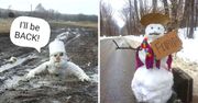 19 najbardziej szalonych bałwanów. Już nie ulepisz takiego ze swoim dzieckiem