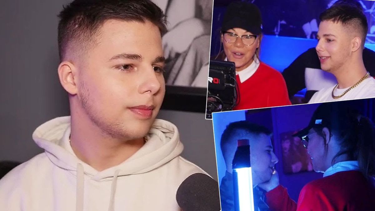 Allan Krupa o łatce syna Edyty Górniak