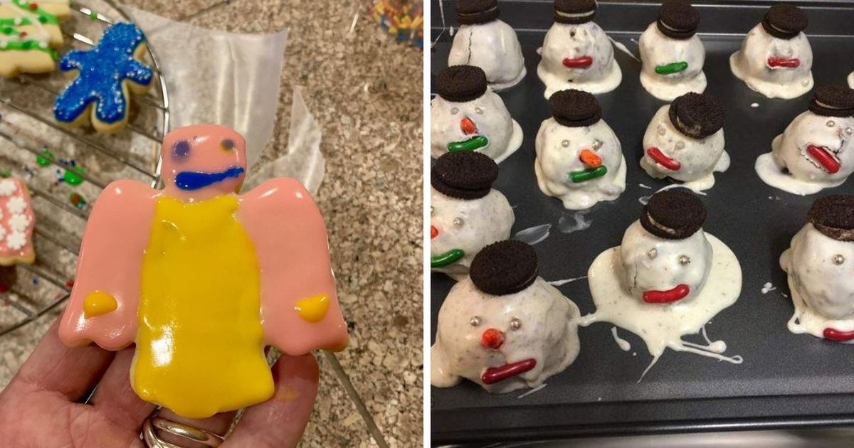16 Christmas Baked Goods, Which Turned Out To Be a Complete Flop. Reality Can Be Cruel