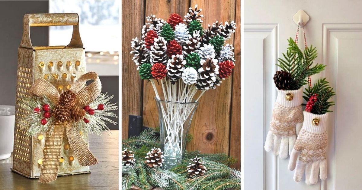 25 prostych do zrobienia dekoracji świątecznych. Wykonasz je z tego, co akurat masz po ręką