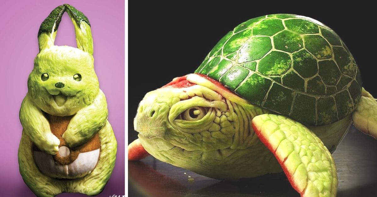 23 Edible Sculptures Made by an Italian Artist That Are Worthy an Award.