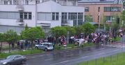 Manifestacja solidarności z więźniami politycznymi na Białorusi.