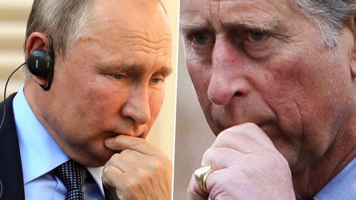 Władimir Putin i książę Karol
