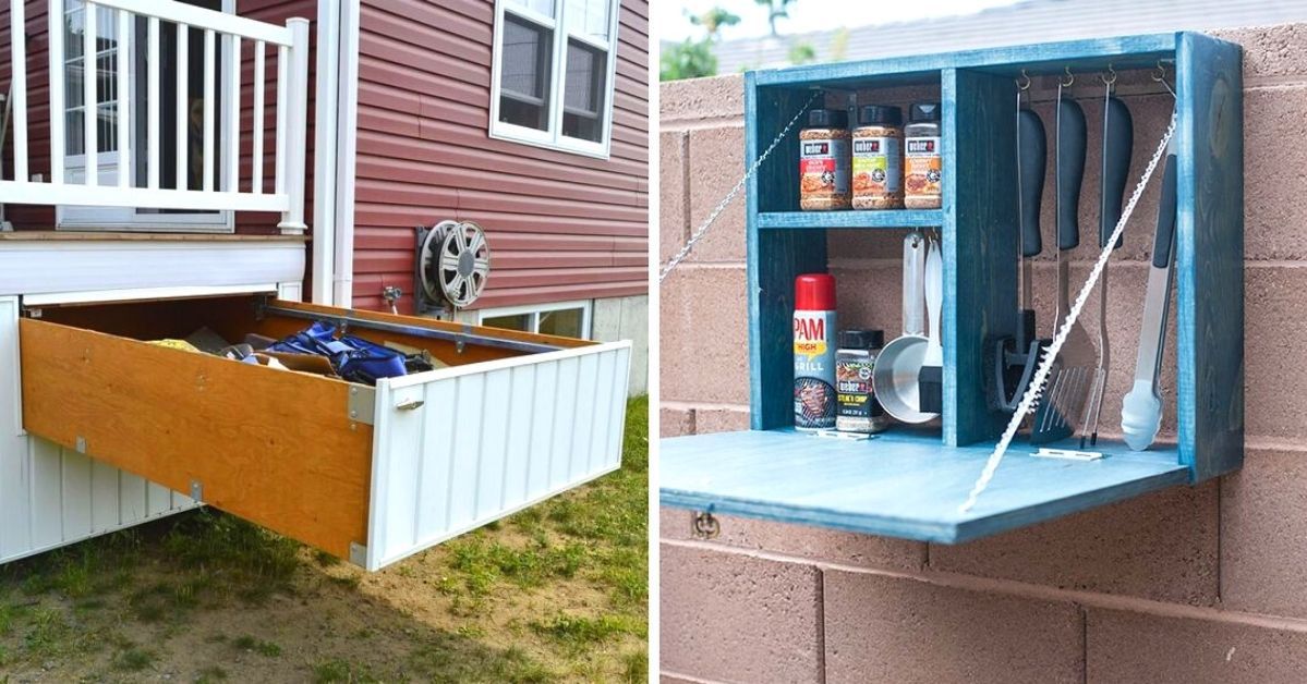 17 Stylish Garden Storage Ideas for Outdoor Space. Nifty Solutions