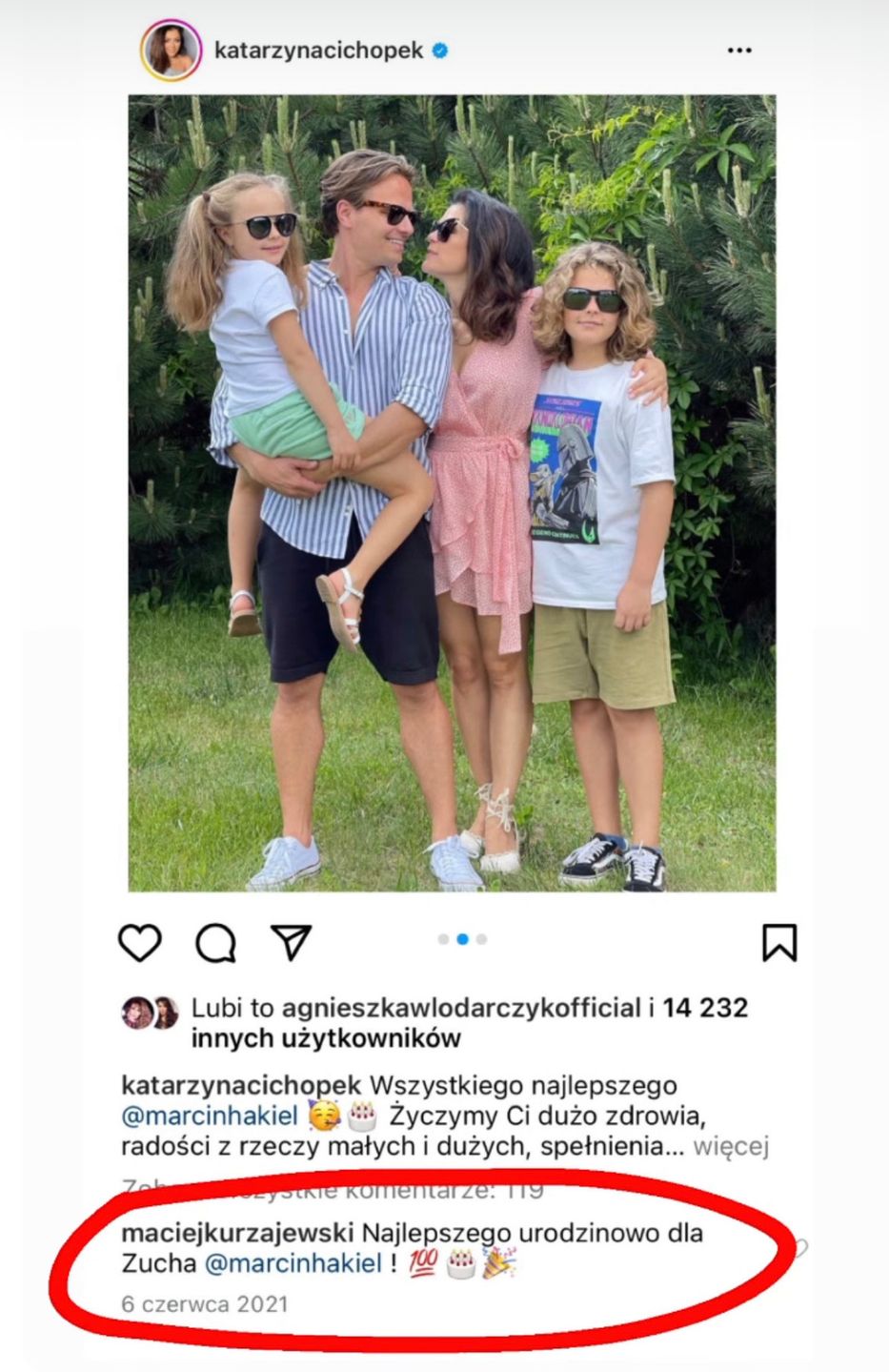 Maciej Kurzajewski o związku Kasi Cichopek i Marcina Hakiela