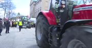 Protest rolników w Szczecinie. Traktorami blokowali miasto