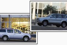 Nissan Pathfinder kontra Toyota Land Cruiser
