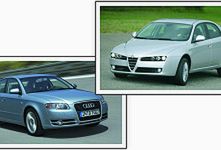 Alfa Romeo 159 kontra Audi A4