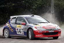 Mniejsze WRC - Peugeot 206 Super 1600