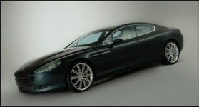 Czterodrzwiowy Aston Martin