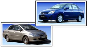 Honda City 1.4 kontra Suzuki Liana 1.6