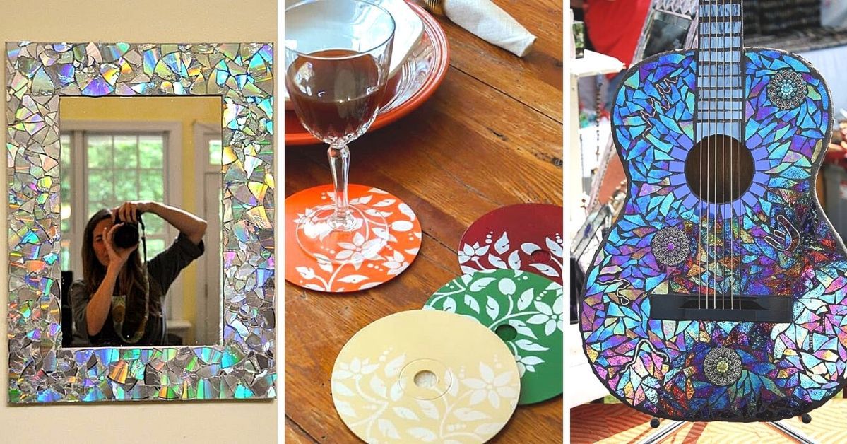 21 Awesome Ideas for Recycling and Reusing Old CDs