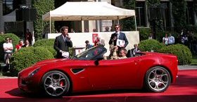 Alfa Romeo 8C Spider najładniejsze?