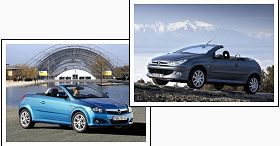 Opel Tigra Twin Top kontra Peugeot 206 CC