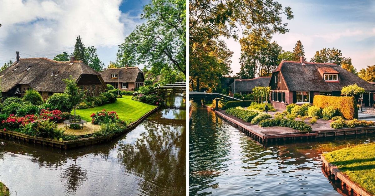 A Picturesque Village with Peaceful Waterways also Known as “Little Venice” of the Netherlands