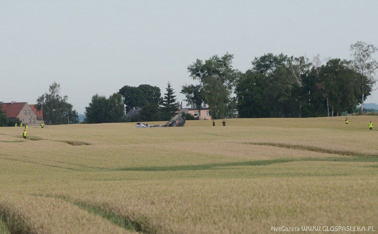 Katastrofa myśliwca MiG-29 pod Pasłękiem