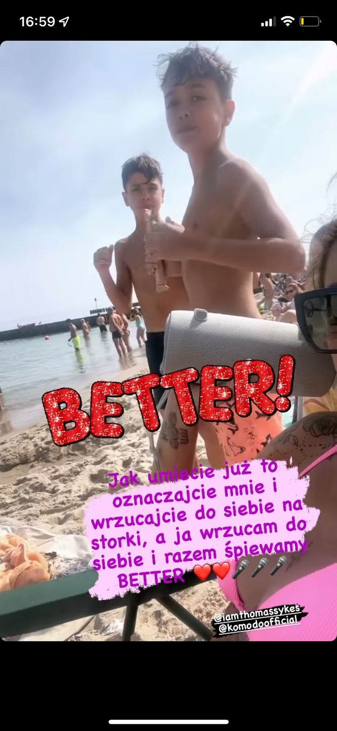 Maja Hyży pokazała, jak tańczą jej synowie