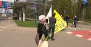 Aktywiści Extinction Rebellion zablokowali ulice w Warszawie