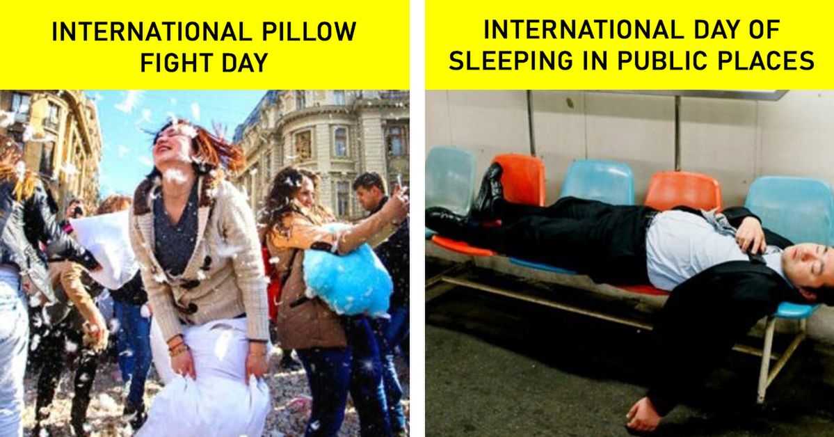 5 Unusual Days That Will Encourage You to Explore the Topic of Sleeping and Naps