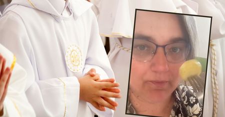 Pokazała, co jadła na komunii i w sieci zawrzało. "Toż to jak wesele prawie"