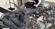 Migranci ukrywali się w kontenerach ze szklanymi butelkami i toksycznym popiołem.