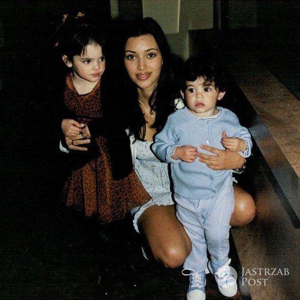 Kendall Jenner, Kim Kardashian i Kylie Jenner w dzieciństwie