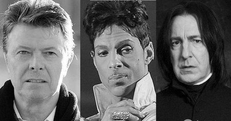 Zagraniczne gwiazdy, które odeszły w 2016 roku: David Bowie, Prince, Alan Rickman...