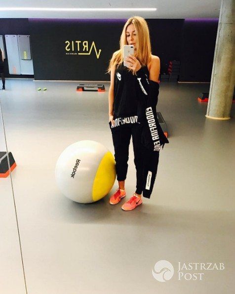 Małgorzata Rozenek ćwiczy na siłowni