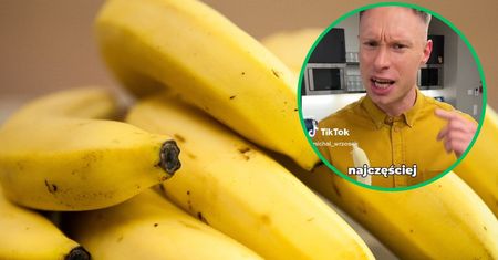 Czy można jeść końcówkę banana? Michał Wrzosek nie ma wątpliwości