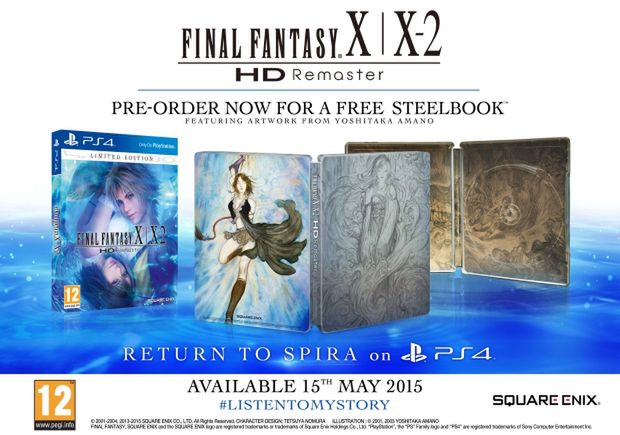 Final Fantasy X/X-2 HD trafi na PS4 w maju