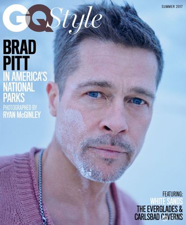 Brad Pitt na okładce GQ Style 2017