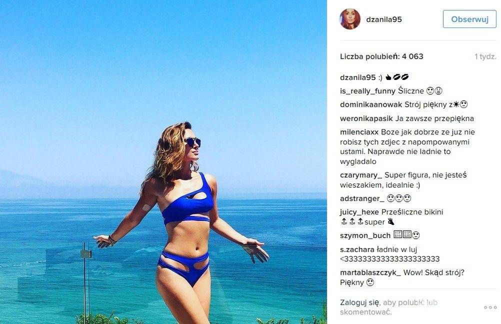 Jessica Ziółek w bikini Lexxi Agent Provocateur za ok. 1000 pln