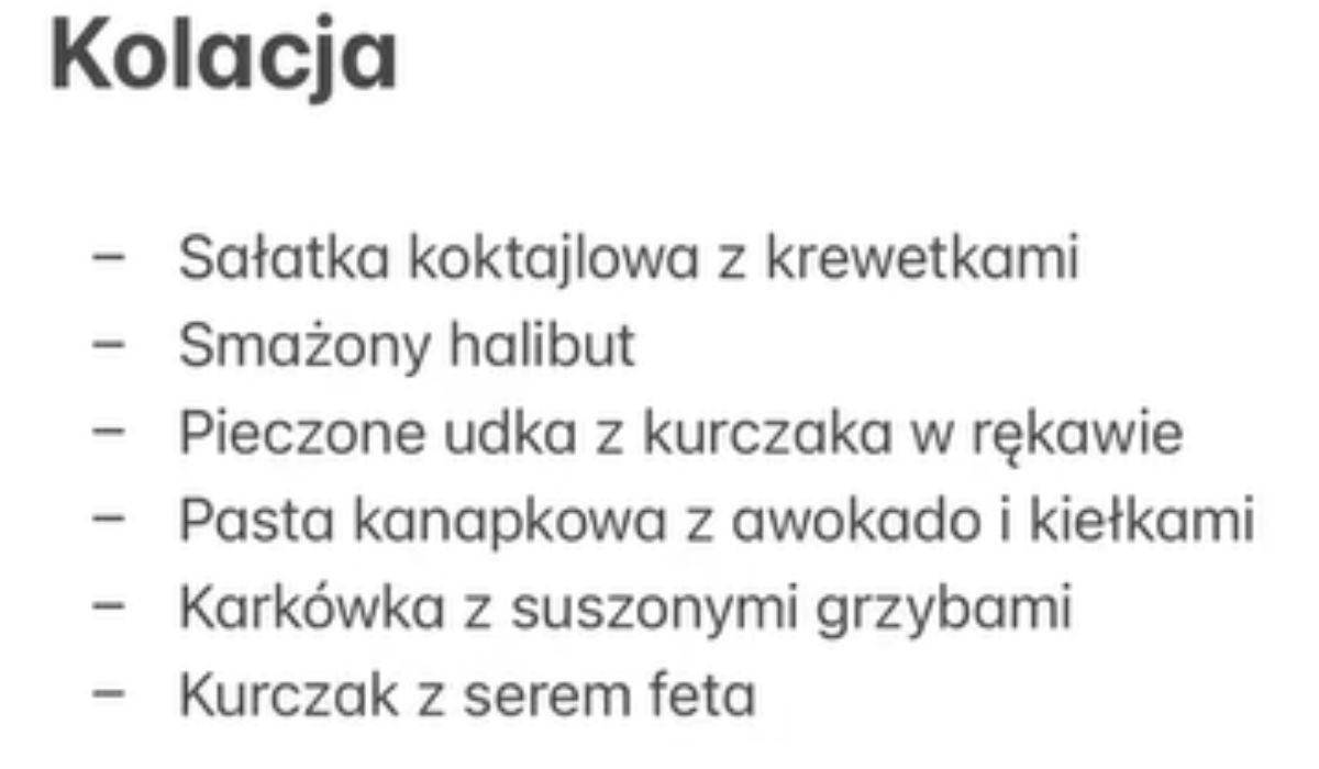 Co Oliwia je na kolację?/źródło: TikTok/https://www.tiktok.com/@modrafrelka/video/