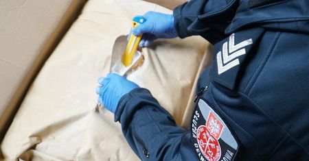 Przesyłka lotnicza z toną substancji do produkcji narkotyków