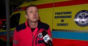 Sznur karetek przed SOR-em w Lubinie. Pacjentów przyjęto dopiero po kilku godzinach, po interwencji posła