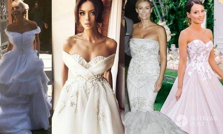 Wybieramy najpiękniejszą suknię ślubną 2016 roku: Marina, Małgorzata Rozenek, Agnieszka Szulim czy Edyta Zając?  [SONDA]