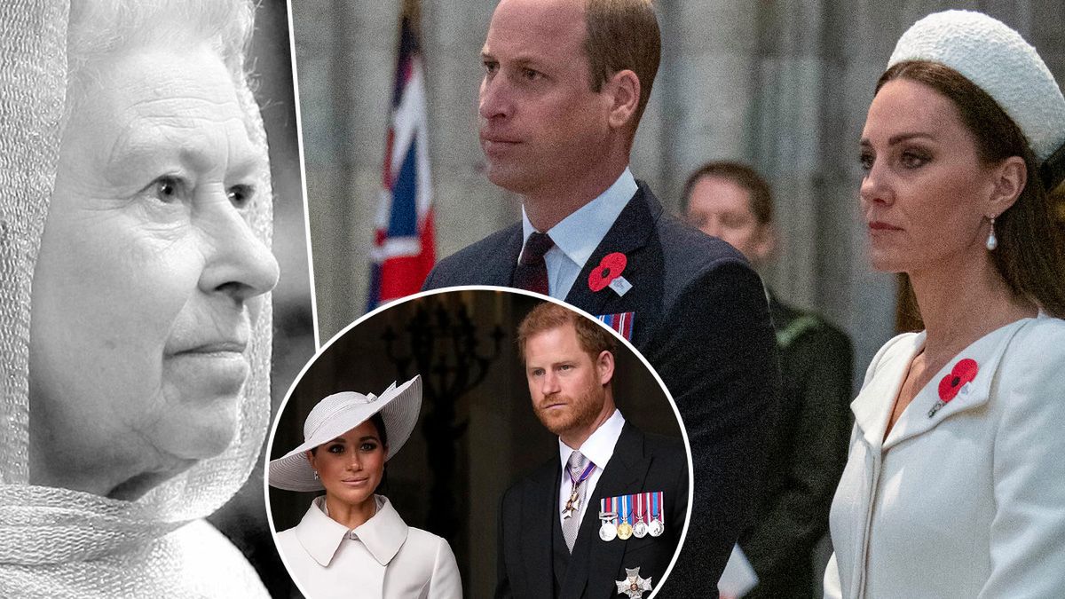 Kate, William i inni z nowymi tytułami po śmierci królowej. Najciekawiej zmiany wyglądają w przypadku dzieci Meghan i Harry’ego