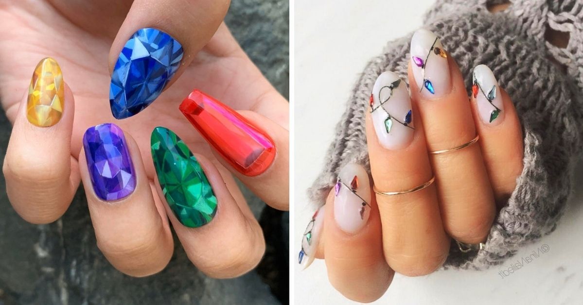 23 Women Whose Unusual Manicure Attracts So Much Attention. Funky Patterns and Colors