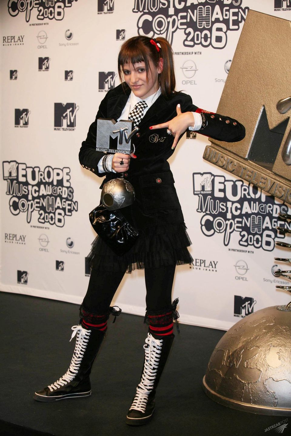 Tola Szlagowska na MTV EMA 2015 w Kopenhadze