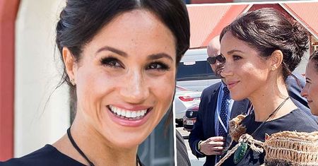 Ciężarna Meghan Markle olśniła stylizacją ostatniego dnia królewskiego tournee. Najwięcej emocji wzbudziła biżuteria!