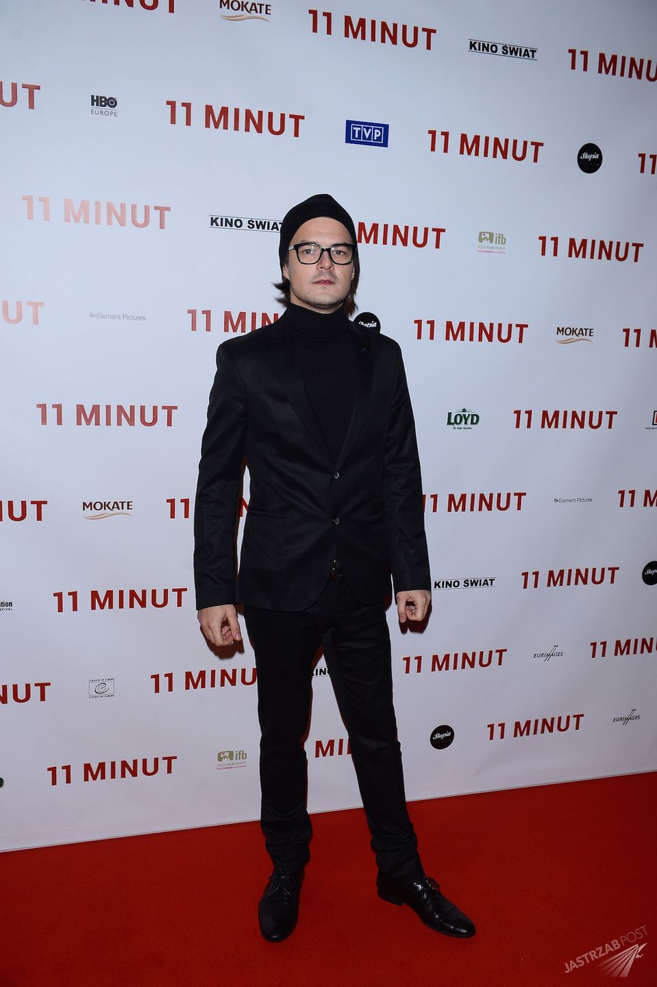 Dawid Ogrodnik - prmiera filmu "11 minut" 2015