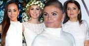 Gwiazdy w sukniach ślubnych na pokazie Violi Piekut: Joanna Jabłczyńska, Dorota Czaja, Agnieszka Hyży...